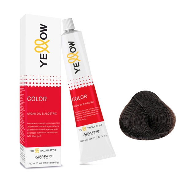 Yellow Professional	Перманентная крем-краска 6.7 YE COLOR, 100 мл купить - 0