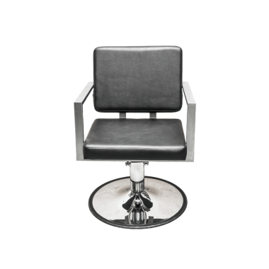 Имидж Мастер Кресло парикмахерское БРУТ I на пятилучье черный купить