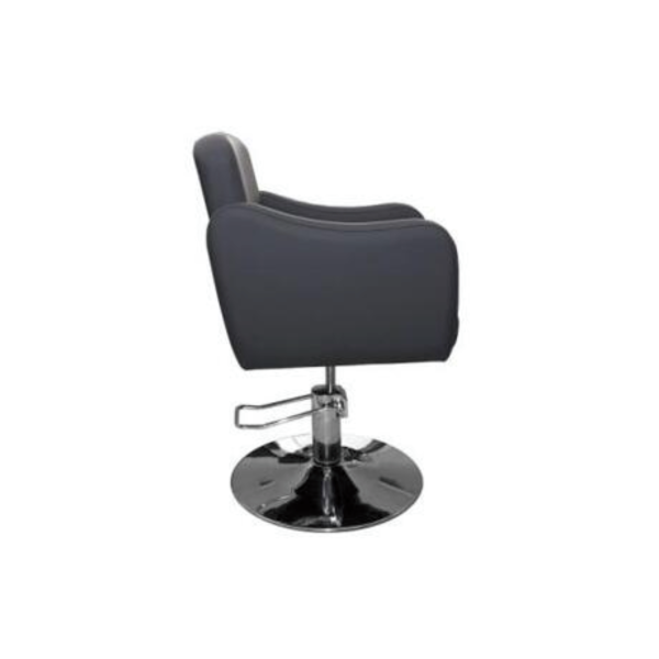 Имидж Мастер Кресло парикмахерское ЕВА на диске черный купить - 0