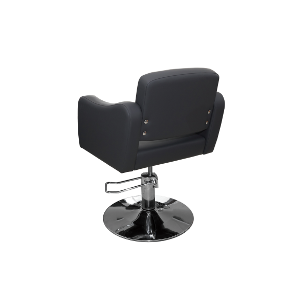 Имидж Мастер Кресло парикмахерское ЕВА на диске черный купить - 0