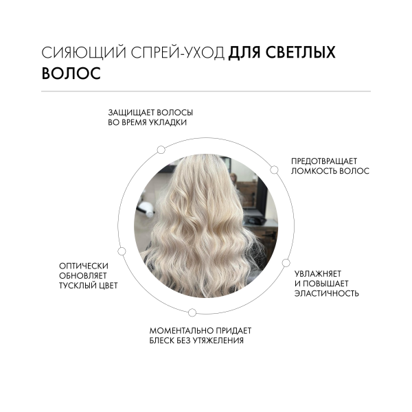 Kevin.Murphy Сияющий спрей-уход для светлых волос [Шиммер.Ми.Блонд] Shimmer.Me.Blonde, 100 мл купить - 2