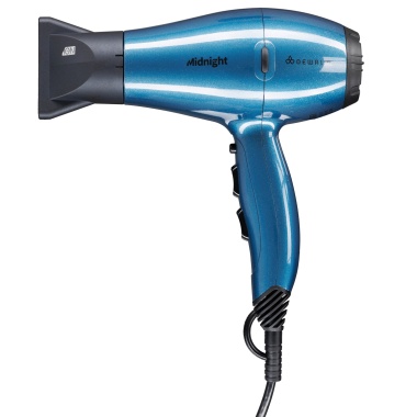 Dewal	Фен Dewal PRO MIDNIGHT, мореновый, вес 550гр, 2000Вт, ионизация, 2 нас, провод 3м купить