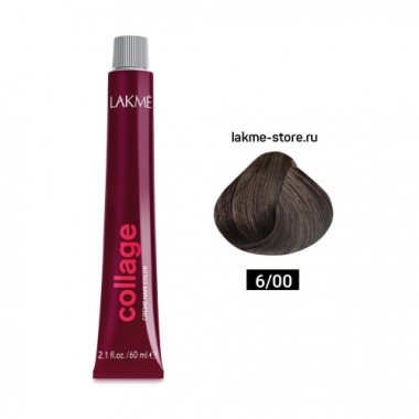 Lakme Крем-краска Collage, 6/00 Темный блондин, 60 мл купить