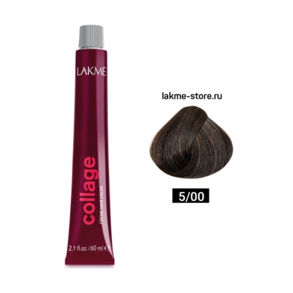 Lakme Крем-краска Collage, 5/00 Светлый шатен, 60 мл купить - 0