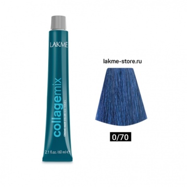 Lakme Крем-краска Collage, 0/70 Синий микстон, 60 мл купить