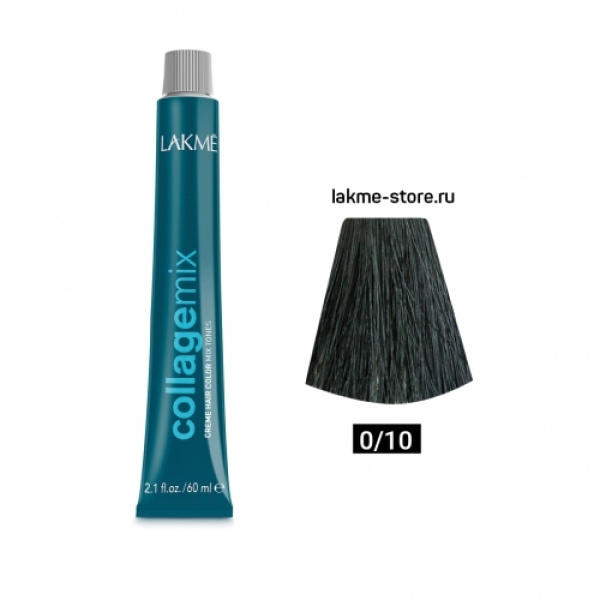 Lakme Крем-краска Collage, 0/10 Зеленый микстон, 60 мл купить - 0