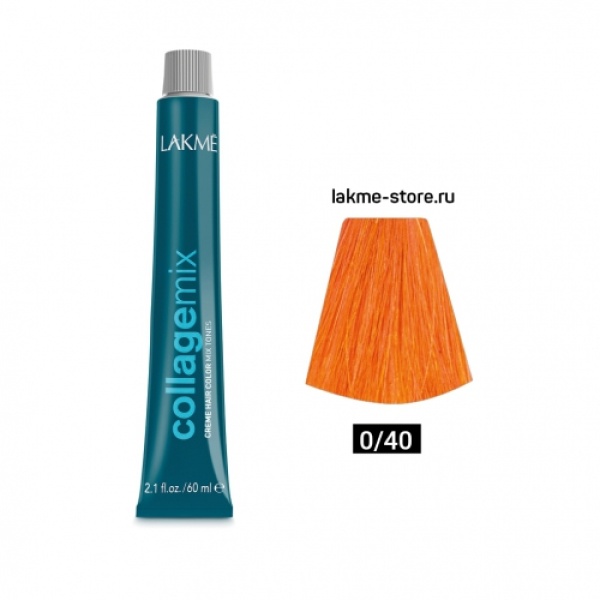 Lakme Крем-краска Collage, 0/40 Медный микстон, 60 мл купить - 0