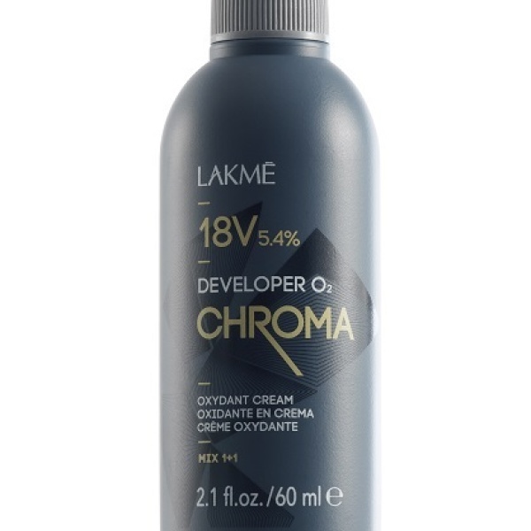 Lakme Стабилизированный крем-окислитель Chroma Developer, 18V (5,4%), 60 мл купить - 0
