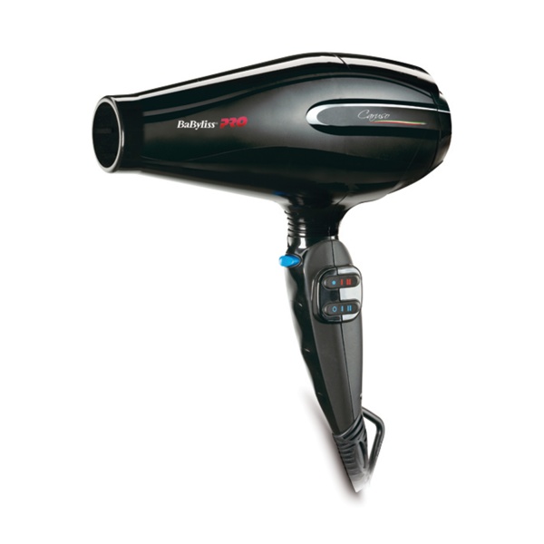 BaByliss Pro Фен Caruso, 2400 Вт, ионизация, 2 насадки, черный купить - 0