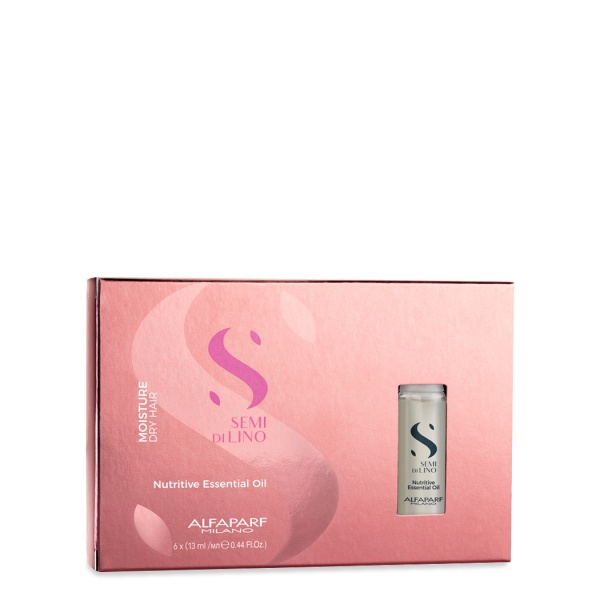 AlfaParf Milano Professional Масло увлажняющее для питания сухих волос Sdl M Nutritive Essential Oil, 6 ампул по 13 мл купить - 0