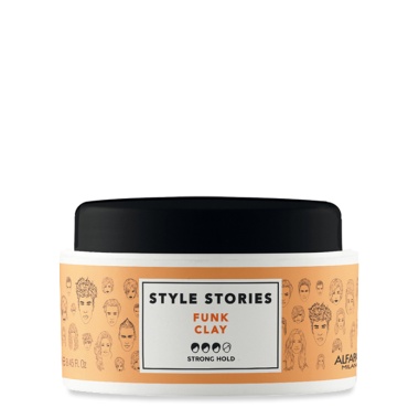 AlfaParf Milano Professional Глиняная паста сильной фиксации для эффекта матовых волос Funk Clay, 100 мл купить