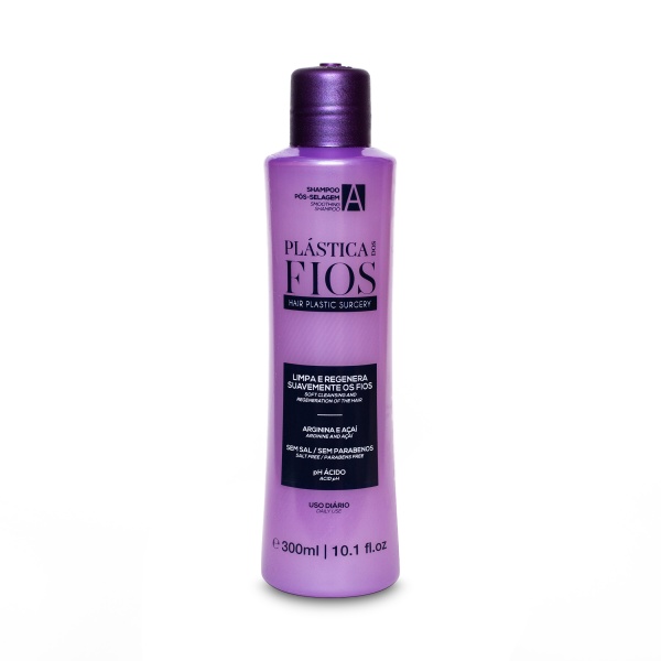 Cadiveu Professional Разглаживающий шампунь Plastica dos Fios Smoothing Shampoo, 300 мл купить - 0