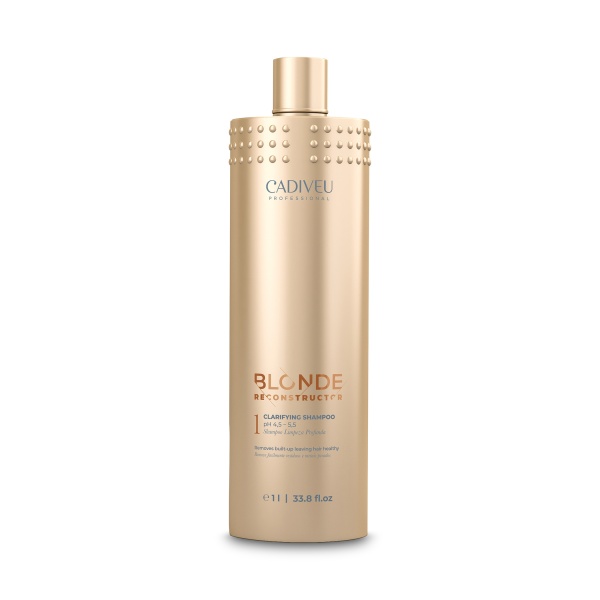 Cadiveu Professional Очищающий шампунь Blonde Reconstructor Clarifying Shampoo, 1000 мл купить - 0