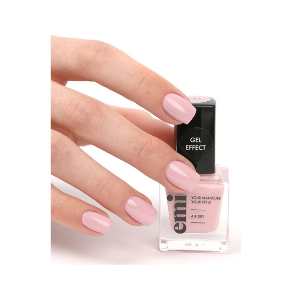 E.Mi Ультрастойкий лак Gel Effect, №147 Пыльная Сирень, 9 мл купить - 0