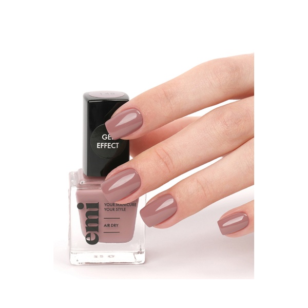 E.Mi Ультрастойкий лак Gel Effect, №148 Макадамия, 9 мл купить - 0