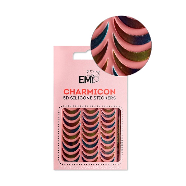E.Mi Силиконовые стикеры Charmicon 3D Silicone Stickers, №101 Лунулы купить - 0
