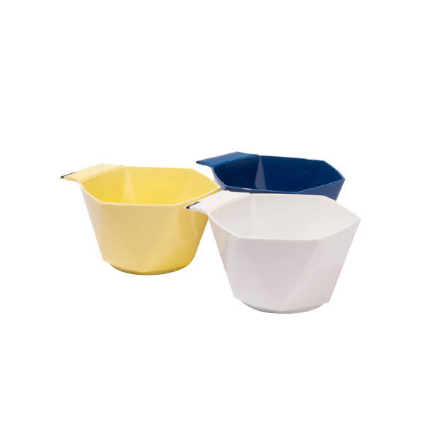 Framar Миски для окрашивания с вкладками для записей «Лимончелло» Limoncello - Write n' Wipe Bowls 3pc, 3 шт купить - 0