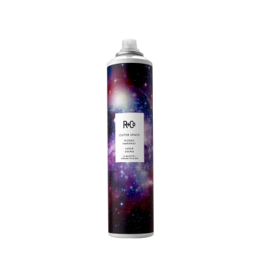 R+Co Спрей для укладки подвижной фиксации Галактика Outer Space Flexible Hairspray, 313 мл купить