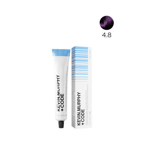 Kevin.Murphy+CODE Краска для волос, 4.8 4V - MEDIUM.BROWN.VIOLET, 100 мл купить - 0