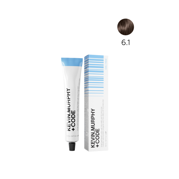 Kevin.Murphy+CODE Краска для волос, 6.1 6A - DARK.BLONDE.ASH, 100 мл купить - 0