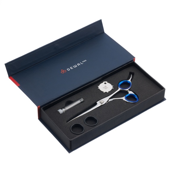 Dewal Pro Парикмахерские ножницы Profi Step прямые 6,5", эргономичные, литой упор купить - 0