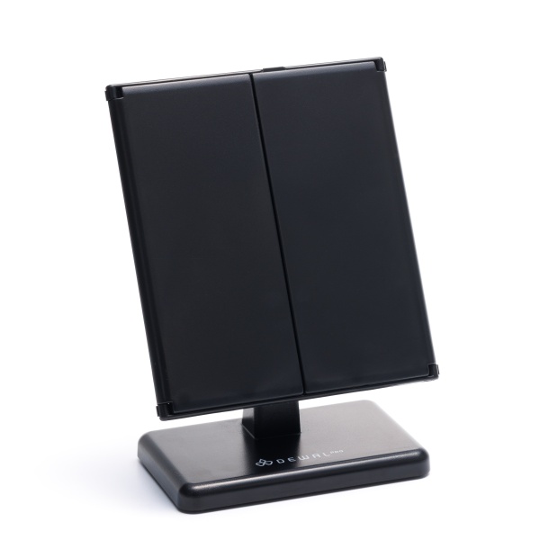 Dewal Pro Зеркало настольное складное трехстворчатое, цвет черный купить - 0