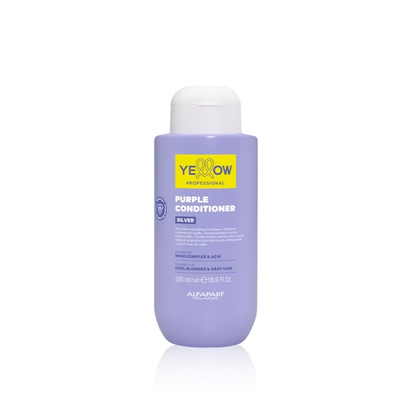 Yellow Professional Антижелтый фиолетовый кондиционер YE PROFFESIONAL PURPLE CONDITIONER, 500 мл купить - 0