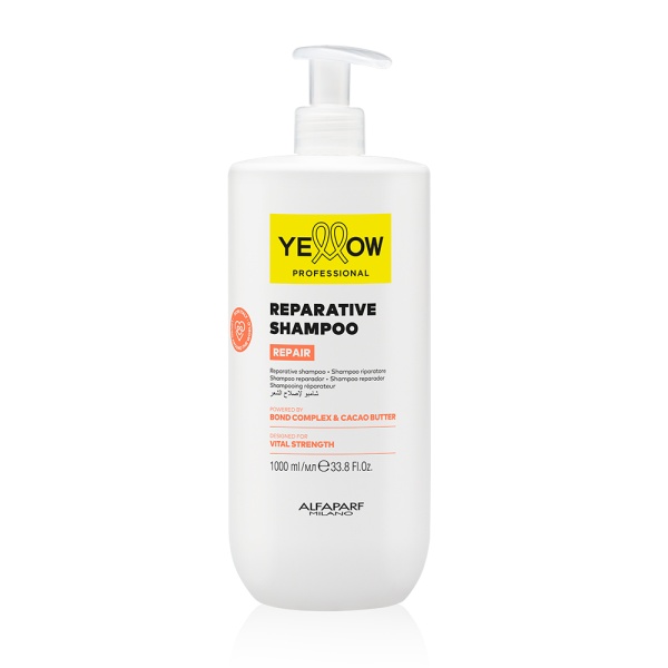 Yellow Professional Реконструирующий шампунь для повреждённых волос YE PROFESSIONAL REPARATIVE SHAMPOO, 1000 мл купить - 0