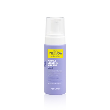 Yellow Professional Антижелтый фиолетовый несмываемый мусс YE PROFFESIONAL PURPLE LEAVE-IN MOUSSE, 160 мл купить