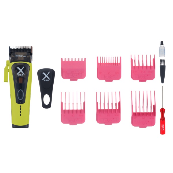 MRD Машинка для стрижки, аккум/сет, 9000-13000 об/мин, нож 45 мм, 0,3 - 4,0 мм, 6 насадок купить - 0