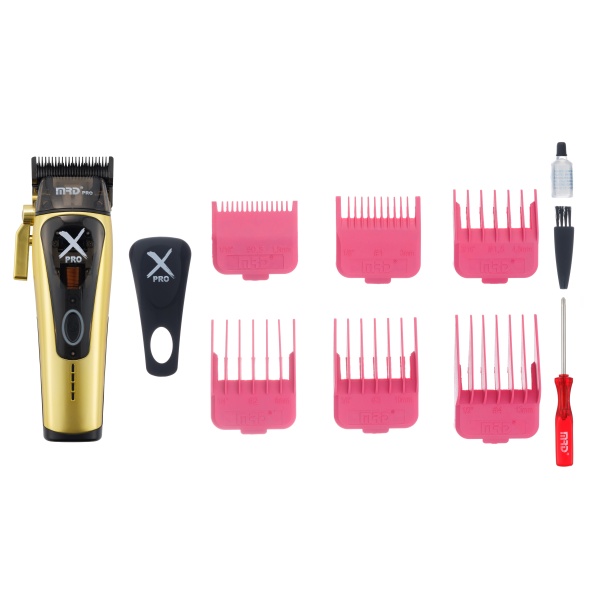 MRD Машинка для стрижки, аккум/сет, 9000-13000 об/мин, нож 45 мм, 0,3 - 4,0 мм, 6 насадок купить - 0