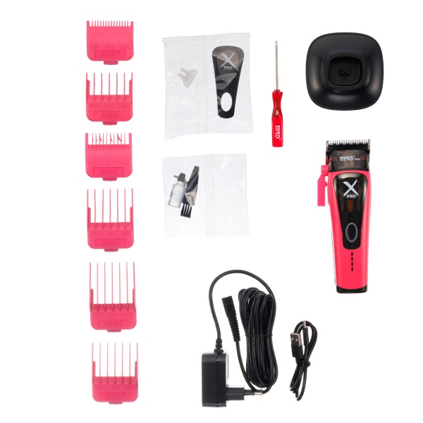 MRD Машинка для стрижки, аккум/сет, 9000-13000 об/мин, нож 45 мм, 0,3 - 4,0 мм, 6 насадок купить - 0