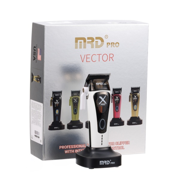 MRD Машинка для стрижки, аккум/сет, 9000-13000 об/мин, нож 45 мм, 0,3 - 4,0 мм, 6 насадок купить - 0