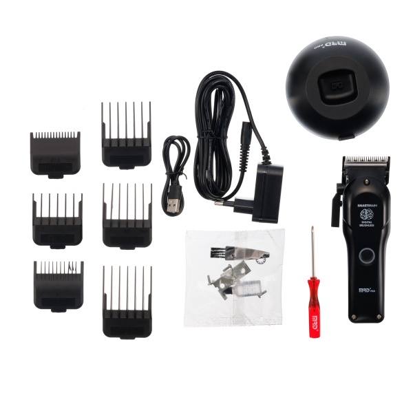 MRD Машинка для стрижки, аккум/сет, 7200 об/мин, нож 45 мм, 0,3 - 4,0 мм, 6 насадок купить - 0