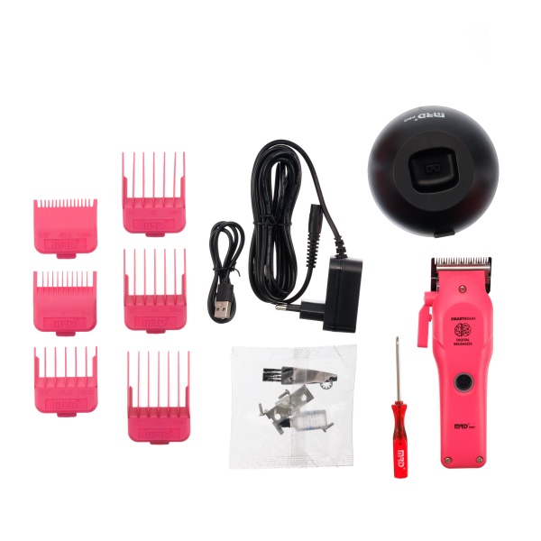 MRD Машинка для стрижки, аккум/сет, 7200 об/мин, нож 45 мм, 0,3 - 4,0 мм, 6 насадок купить - 0