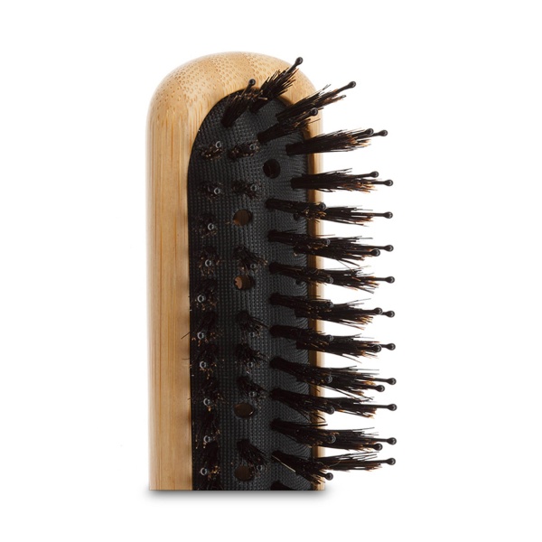 Dewal Pro Щетка массажная Bamboo, деревянная, прямоугольная, 5 рядов купить - 0