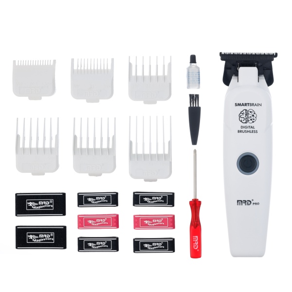 MRD Машинка для стрижки, аккум/сет, 7200 об/мин, нож 45 мм, 0,3 - 4,0 мм, 6 насадок купить - 0