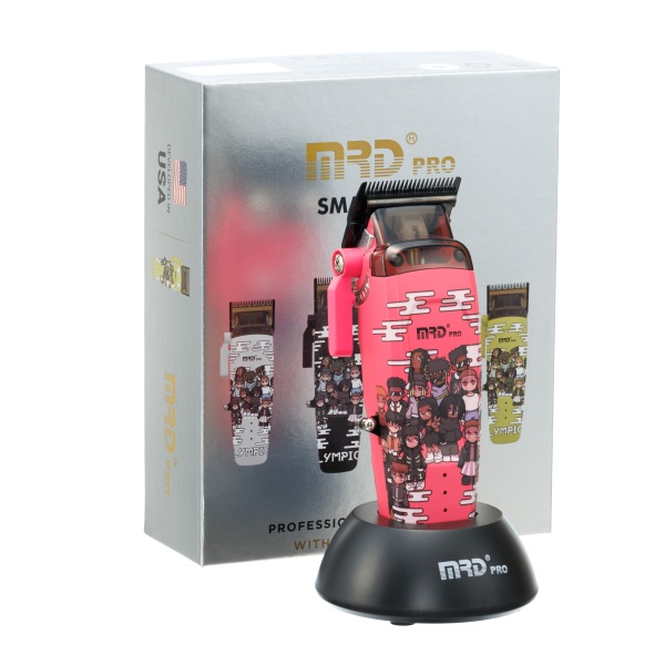 MRD Машинка для стрижки, аккум/сет, 7200 об/мин, нож 45 мм, 0,3 - 4,0 мм, 6 насадок купить - 0