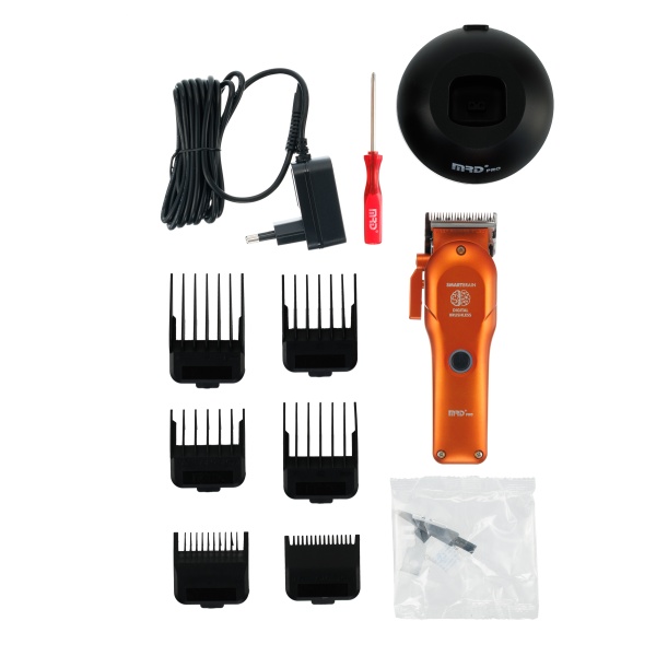 MRD Машинка для стрижки, аккум/сет, 7200 об/мин, нож 45 мм, 0,3 - 4,0 мм, 6 насадок купить - 0