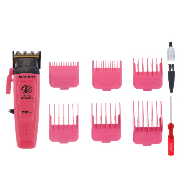 MRD Машинка для стрижки, аккум/сет, 7200 об/мин, нож 45 мм, 0,3 - 4,0 мм, 6 насадок купить - 0