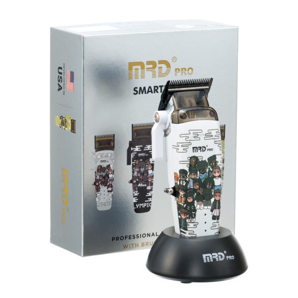 MRD Машинка для стрижки, аккум/сет, 7200 об/мин, нож 45 мм, 0,3 - 4,0 мм, 6 насадок купить - 0
