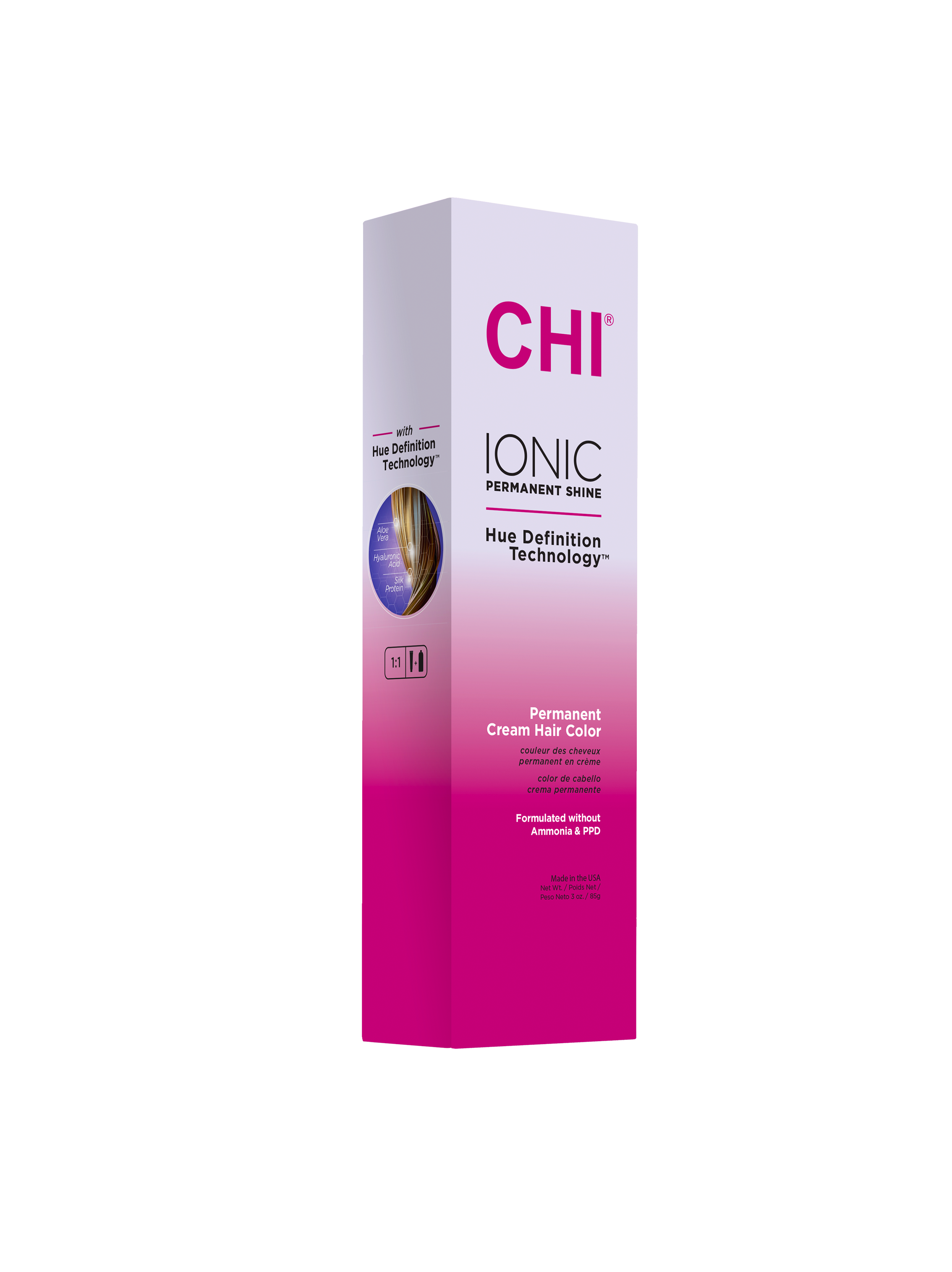 CHI Крем-краска для волос Ionic Permanent Shine Hair Color 6W - LIGHT WARM BROWN, 85 гр купить - 0