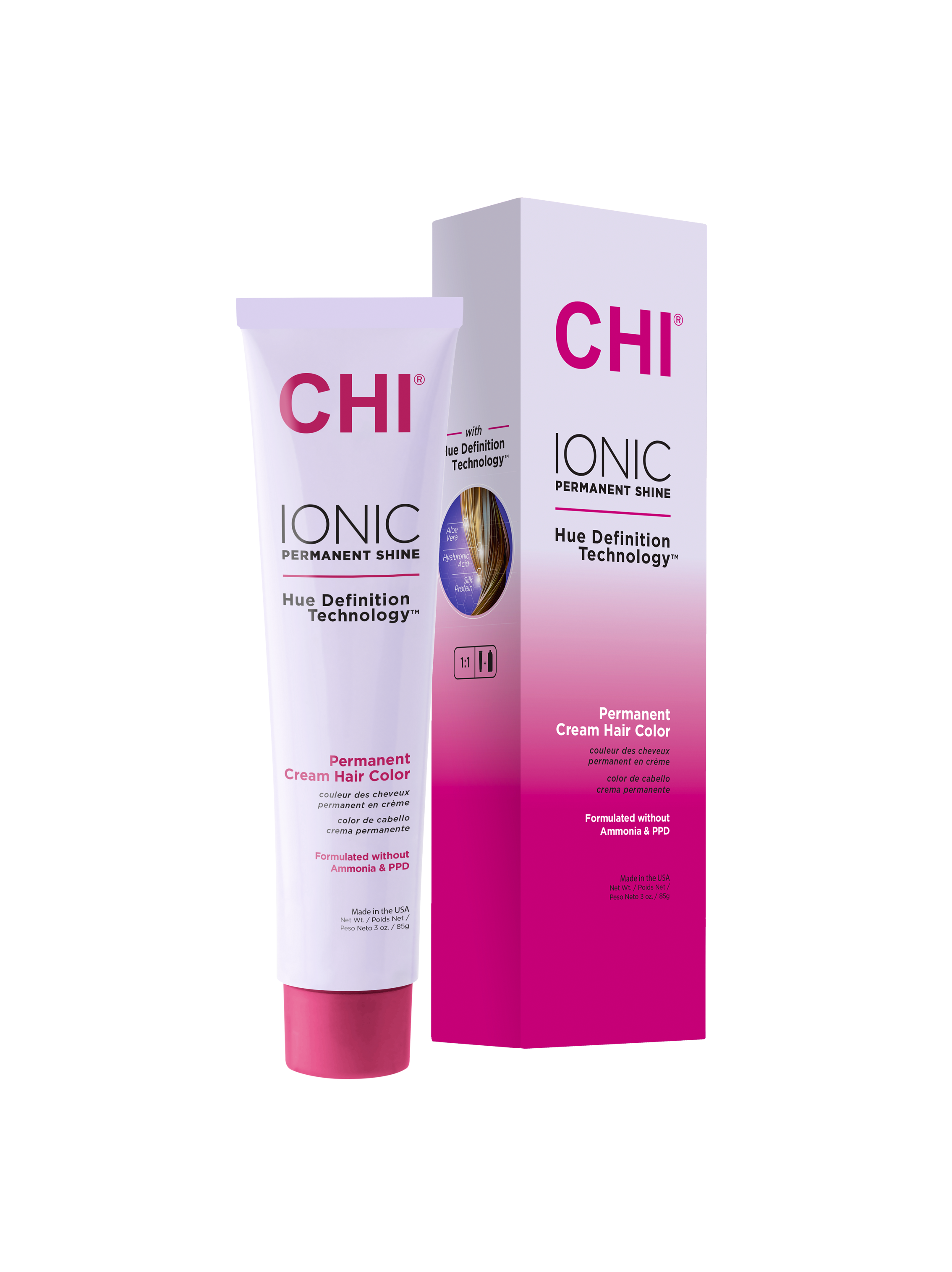 CHI Крем-краска для волос Ionic Permanent Shine Hair Color 7W - DARK WARM BLONDE, 85 гр купить - 0