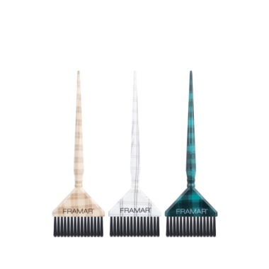 Framar Широкие кисти для окрашивания «Plaid Hair Day» Big Daddy Brush Set Plaid Hair Day, 3 шт купить