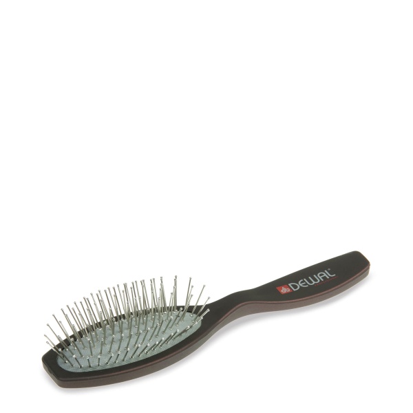 Dewal Pro Щетка массажная Coffee мини, металлическая купить - 0