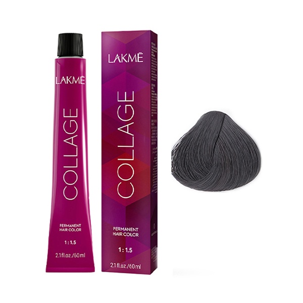 Lakme Крем-краска Collage, 0/07 Серебристый, 60 мл купить - 0