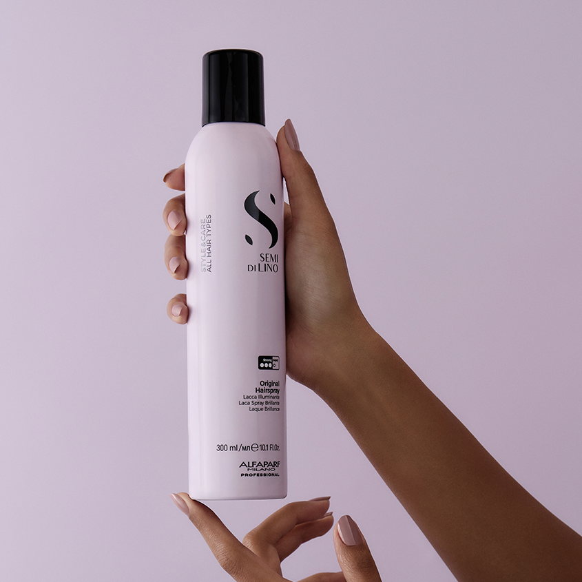 AlfaParf Milano Professional Лак для волос сильной фиксации ORIGINAL HAIRSPRAY SDL STYLE & CARE, 300 мл купить - 1