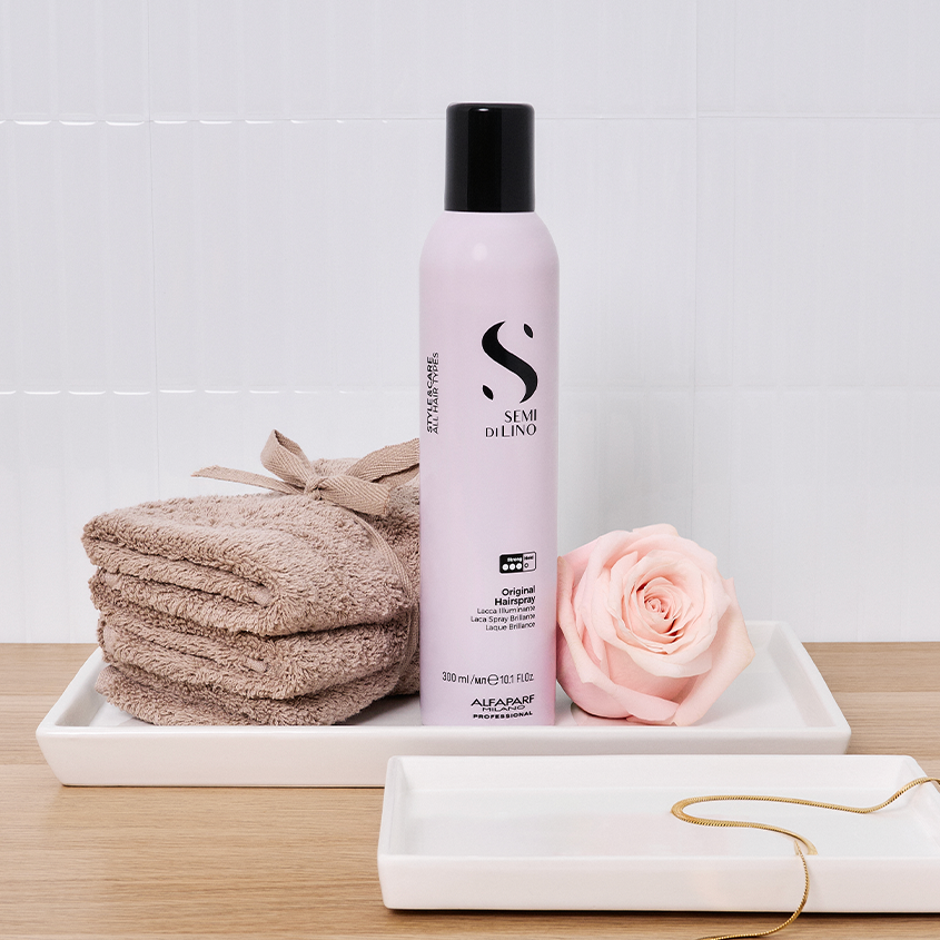 AlfaParf Milano Professional Лак для волос сильной фиксации ORIGINAL HAIRSPRAY SDL STYLE & CARE, 300 мл купить - 2