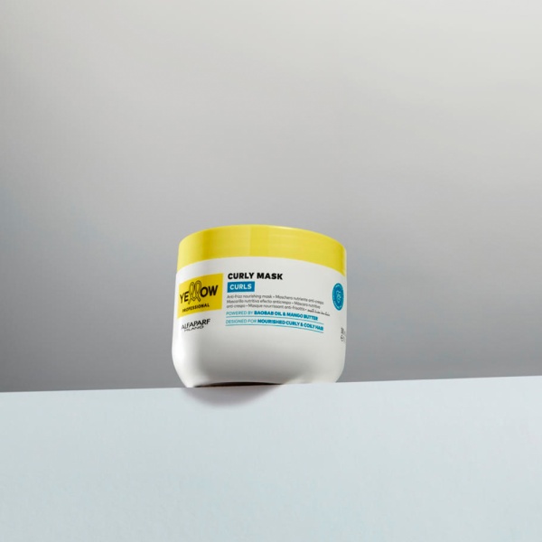 Yellow Professional Увлажняющая маска для кудрявых и вьющихся волос YE PROFFESIONAL CURLY MASK, 300 мл купить - 1
