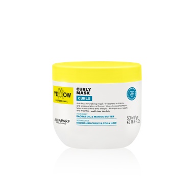 Yellow Professional Увлажняющая маска для кудрявых и вьющихся волос YE PROFFESIONAL CURLY MASK, 500 мл купить